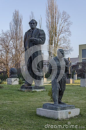 Museum of Socialist Art Sofia city Bulgaria Editorial Stock Photo