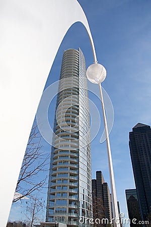 Museum tower in Dallas Stock Photo