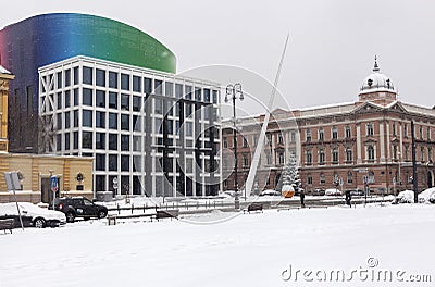 Music Academy in Zagreb Editorial Stock Photo