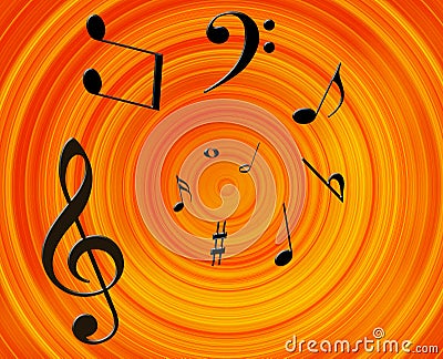 Music background Stock Photo