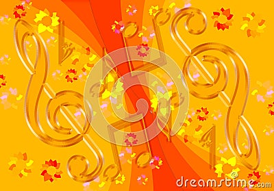 Music background Stock Photo