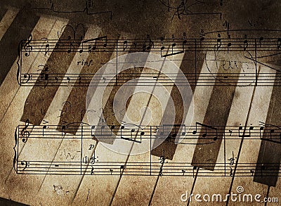 Music background Stock Photo