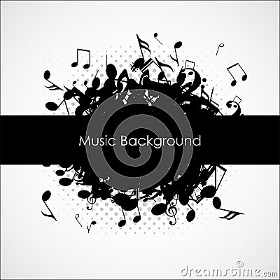 Music background Vector Illustration