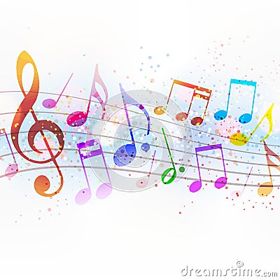 Music Background Vector Illustration