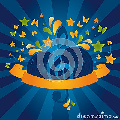 Music Banner Vector Illustration