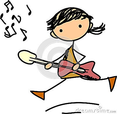 Music Doodles, vector Vector Illustration