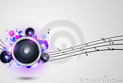 Music Funky Background Stock Photo