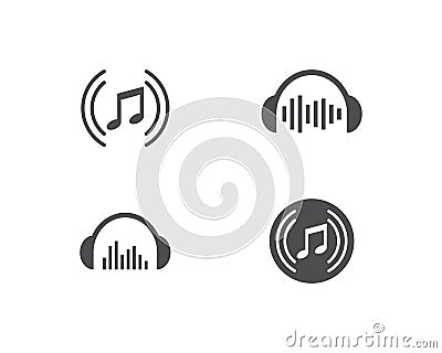 Music icon Vector Illustration