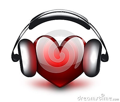 Music lover Stock Photo