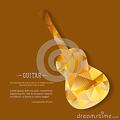 Music magazine layout flyer invitation design Vector Illustration