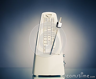 Music metronome Stock Photo