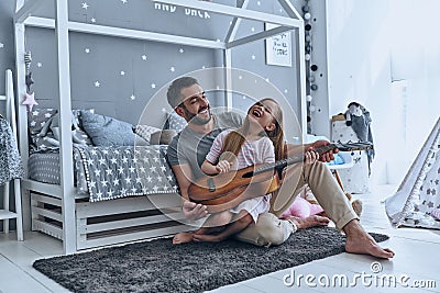 Music is so much fun. Stock Photo