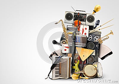 Music, musical instruments Stock Photo