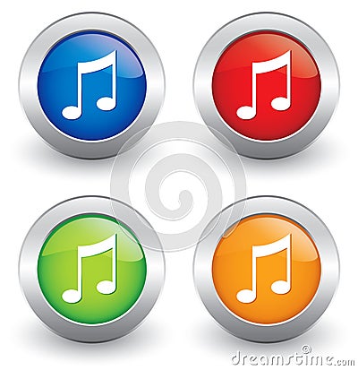 Music notes Stock Photo