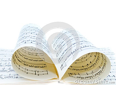 Music notes Stock Photo