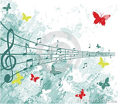 Music performance Vector Illustration