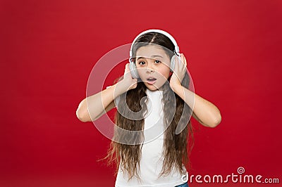 Music plays an important part lives teenagers. Powerful effect music teenagers their emotions, perception of world. Girl Stock Photo