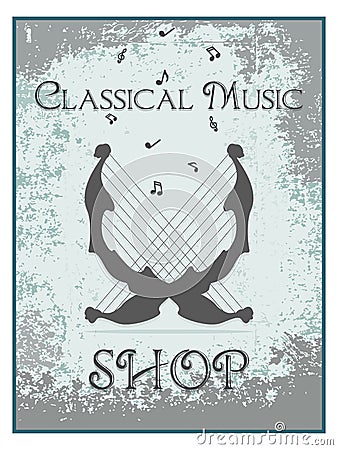 Music poster Vector Illustration