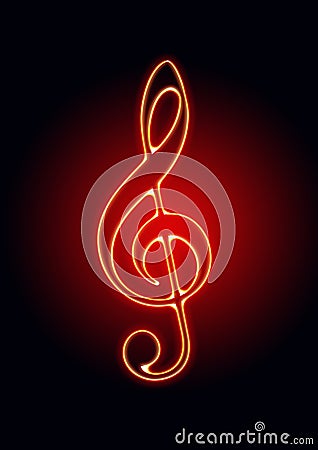 Music sign Stock Photo