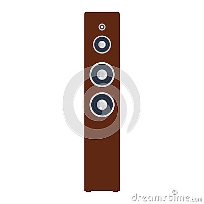 Music speaker vector illustration. Vector Illustration