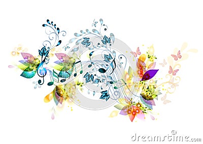 Music symbol Stock Photo