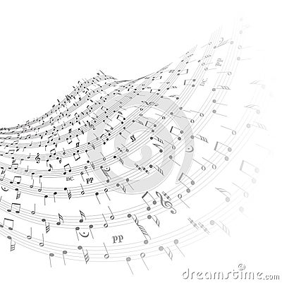 Music theme Vector Illustration