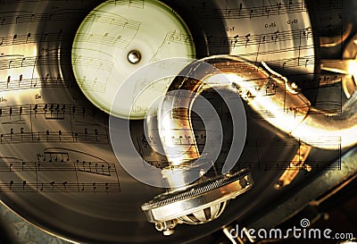 Music theme Stock Photo