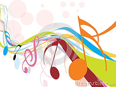 Music theme Vector Illustration