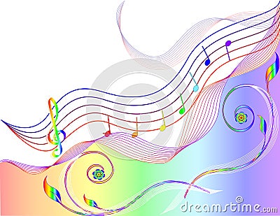 Music theme Vector Illustration