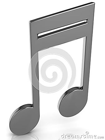 Music tune. Stock Photo