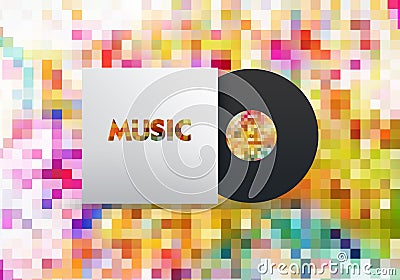 Music Vinyl Stock Photo