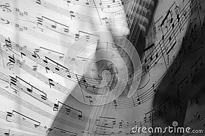 Musical Cartoon Illustration