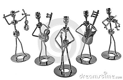 Musical Band Stock Photo