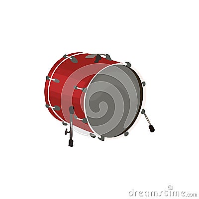 Musical instruments, big drum, Stock Photo