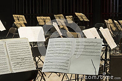 Musical score Stock Photo