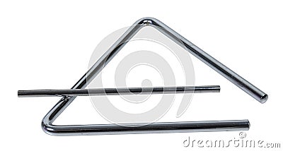 Musical Triangle Stock Photo