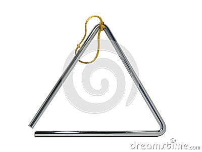 Musical Triangle Stock Photo