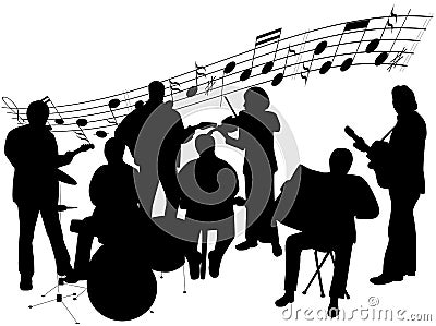 Musician Vector Illustration