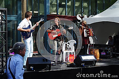 Musician group Editorial Stock Photo