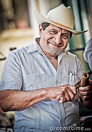 Musician in havana Editorial Stock Photo