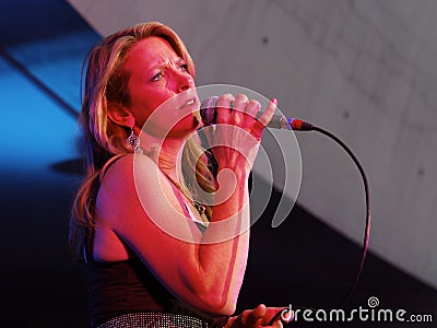 Musician Susan Tedeschi Editorial Stock Photo