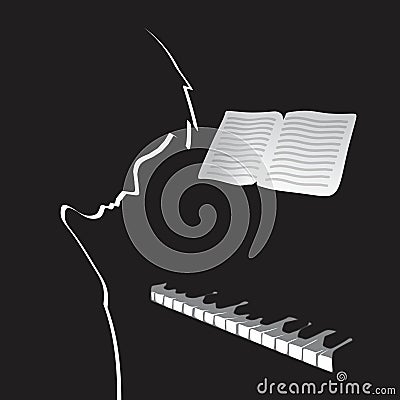 Musician Vector Illustration