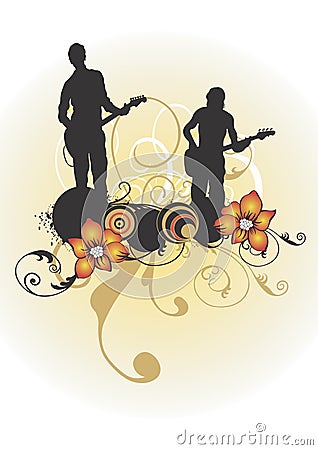 Musicians Vector Illustration