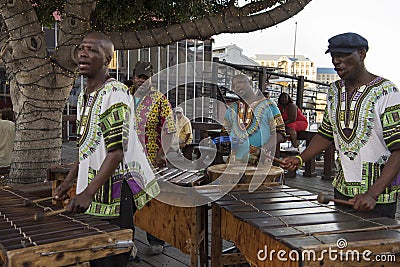 Musicians in Cape Town Editorial Stock Photo