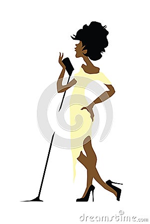 Musicians design concept set with jazz music players and singers. Vector Illustration