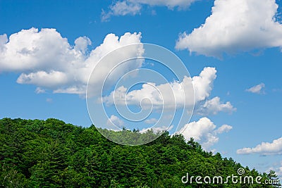 Muskoka Cloud Sky Stock Photo