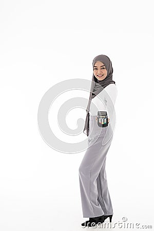 Muslim girl EDC Stock Photo