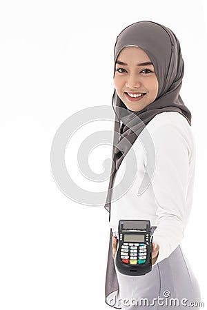 Muslim girl EDC Stock Photo