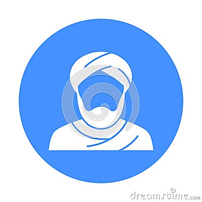 Muslim Isolated Vector icon that can be easily modified or edited Vector Illustration