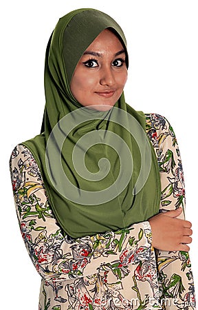 Muslim Lady Stock Photo